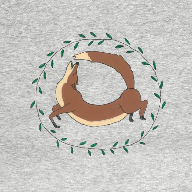 Ouroboros Fox by DoodlesAndStuff